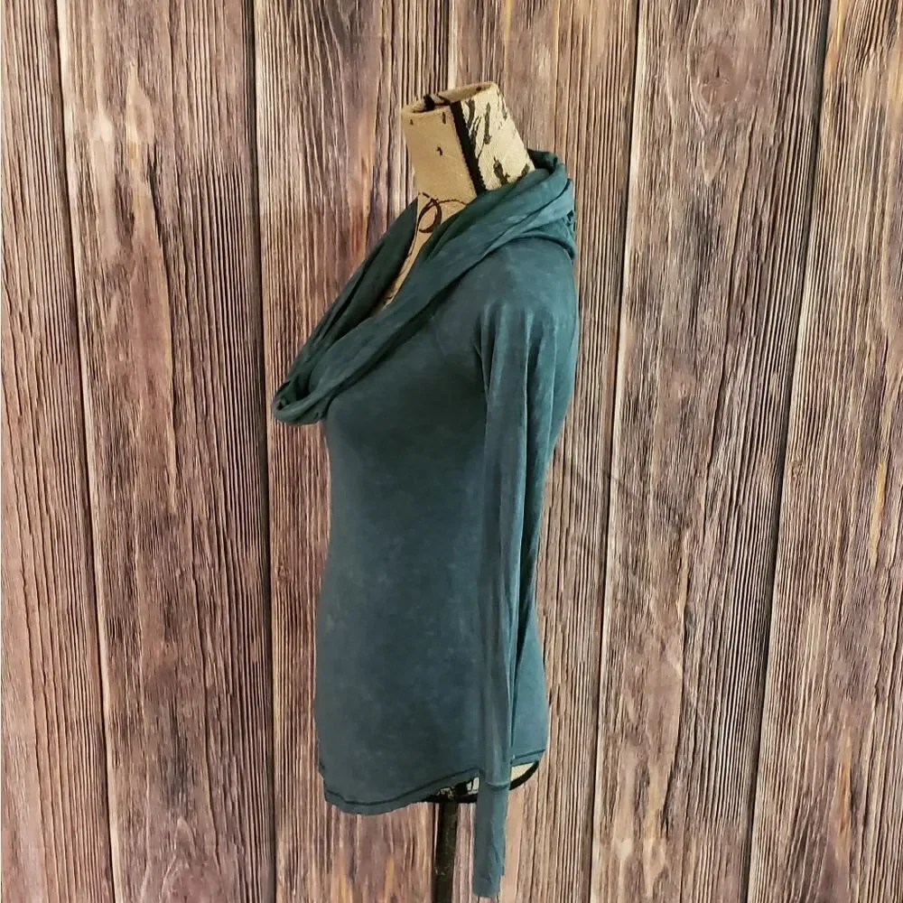 3 for $25 Free People Cowl Neck Long Sleeve Top Sz XS